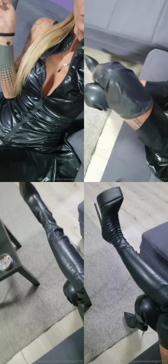 missmagda777-Total black outfit