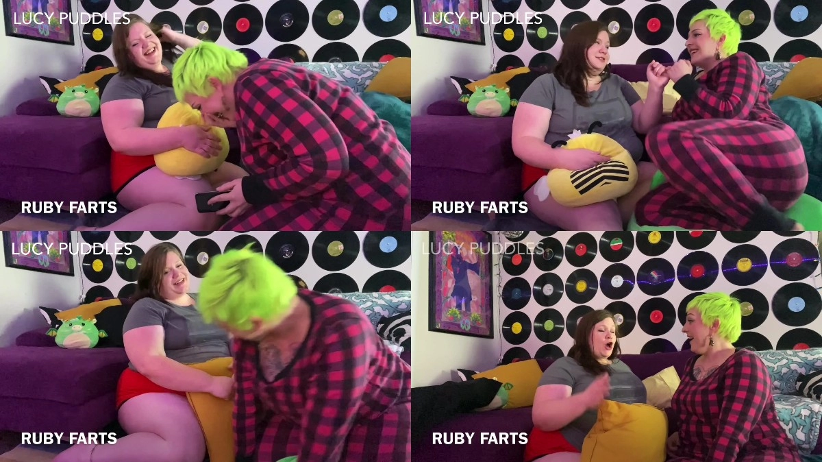 LucyPuddles – Stinky Slumber Party [pooping videos and scat sex movies]