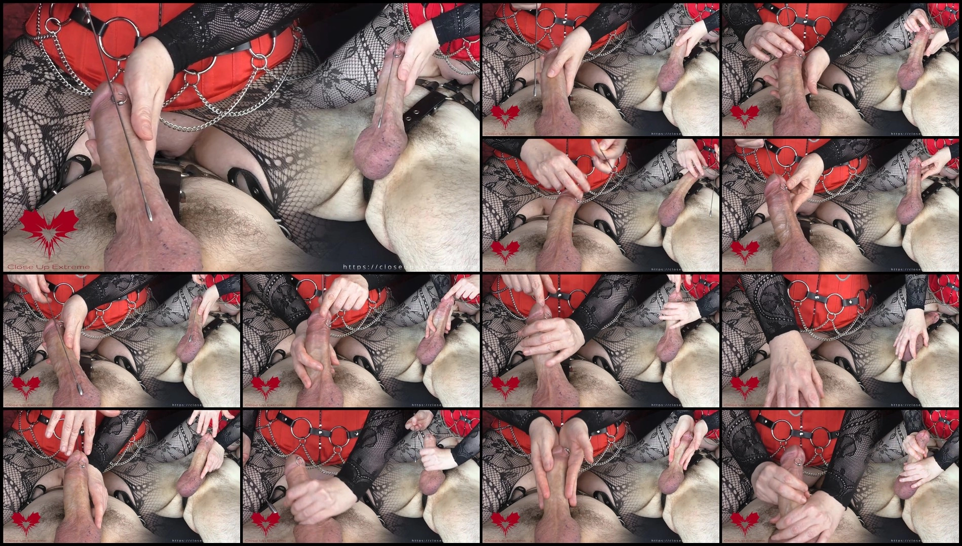 Close Up Extreme - Sounding Fun And Urethra Games Until Cum  More Than Just A Handjob