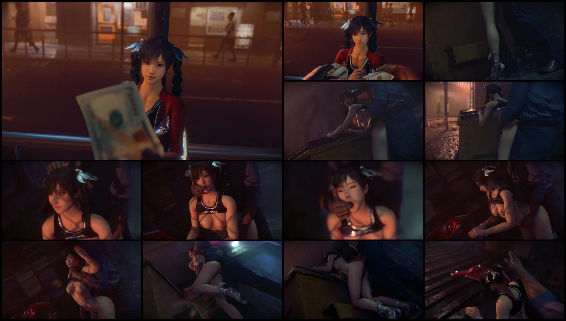 Lewd Xiaoyu black