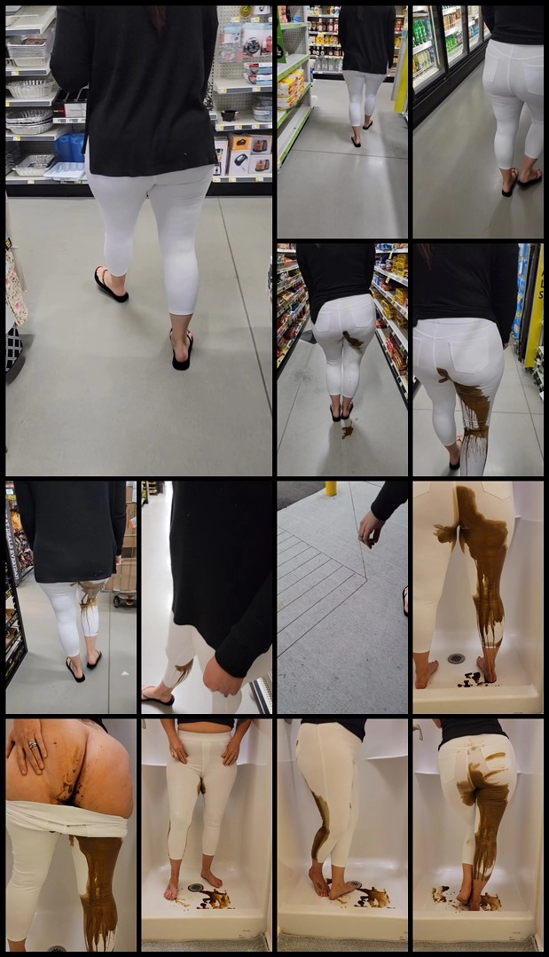 Lexipoo – Lexi Public Diarrhea in White Jeans + Bonus Poop new extreme porn videos