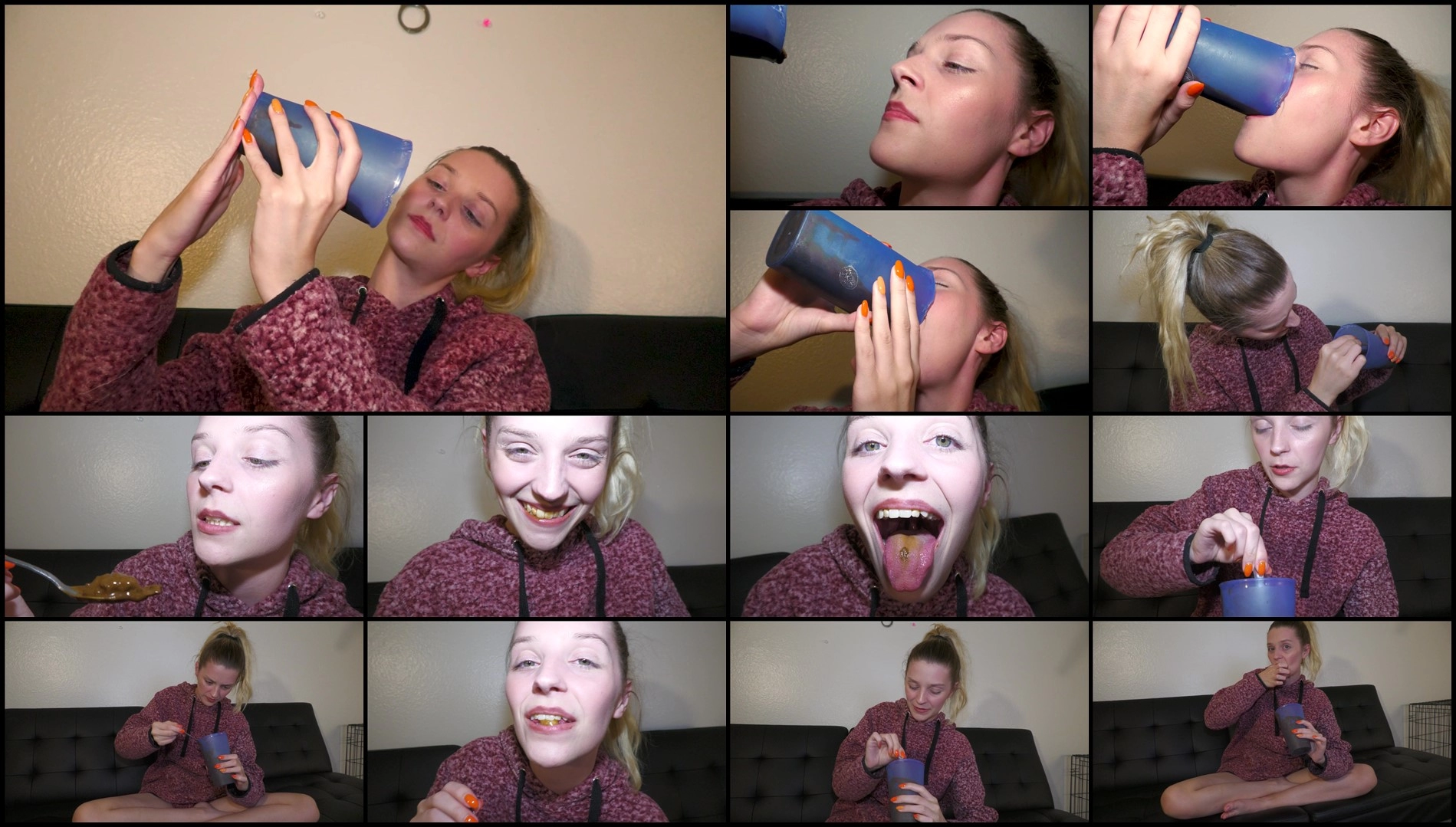 Maria Anjel – Struggling to eat diarrhea new extreme porn videos