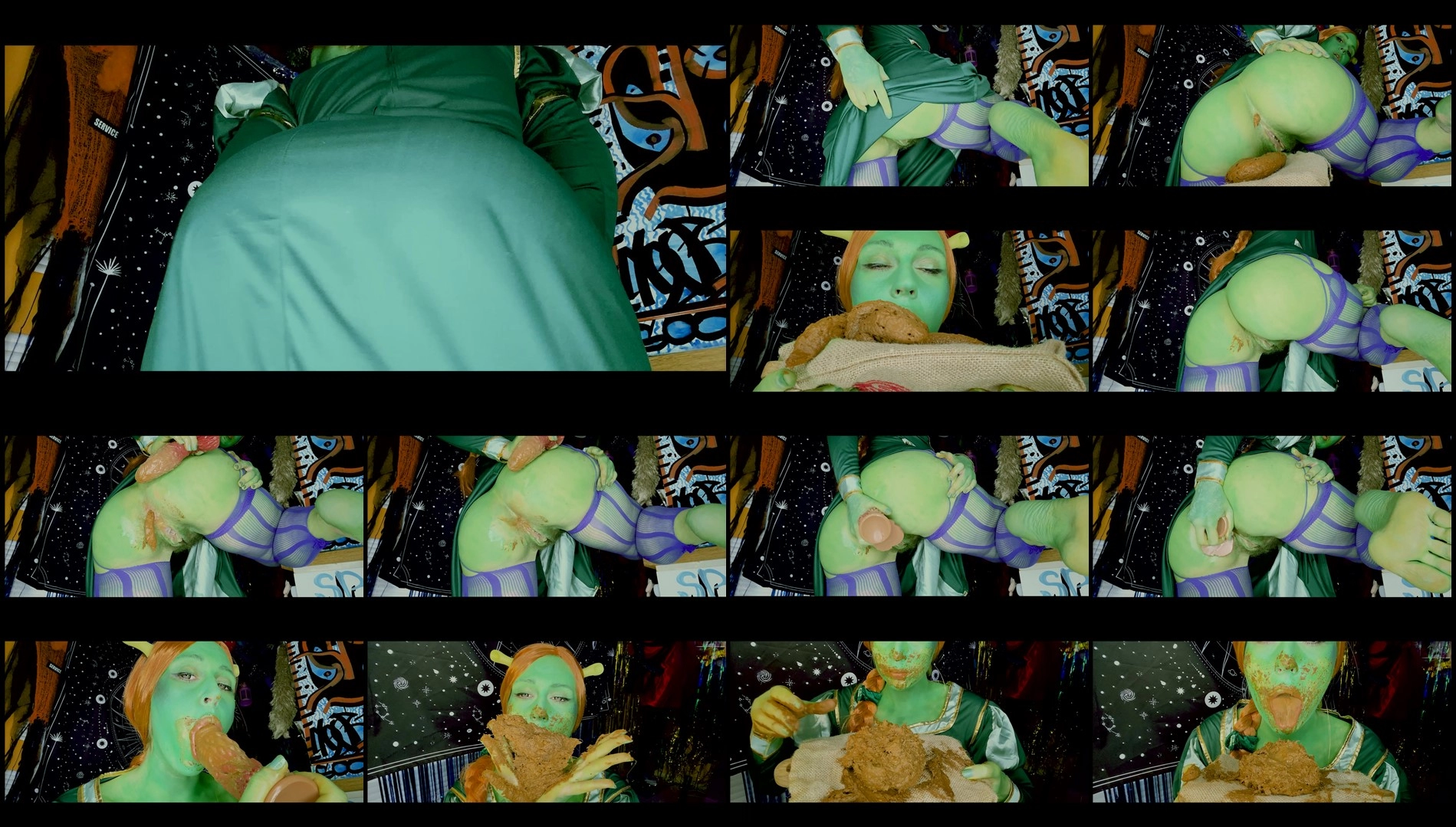 DirtyBetty – NOT so green Scat Ogre new extreme porn videos