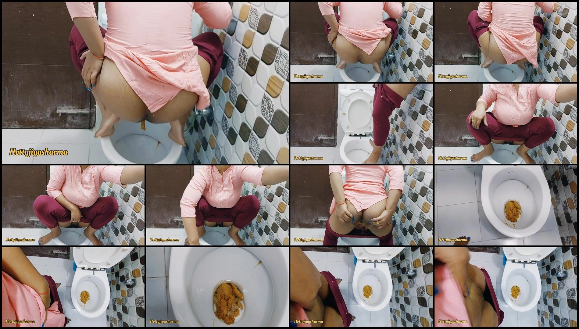 hottyjiyasharma – Sexy indian Mom Pooping like a cow and farting with pissing new extreme porn vi...