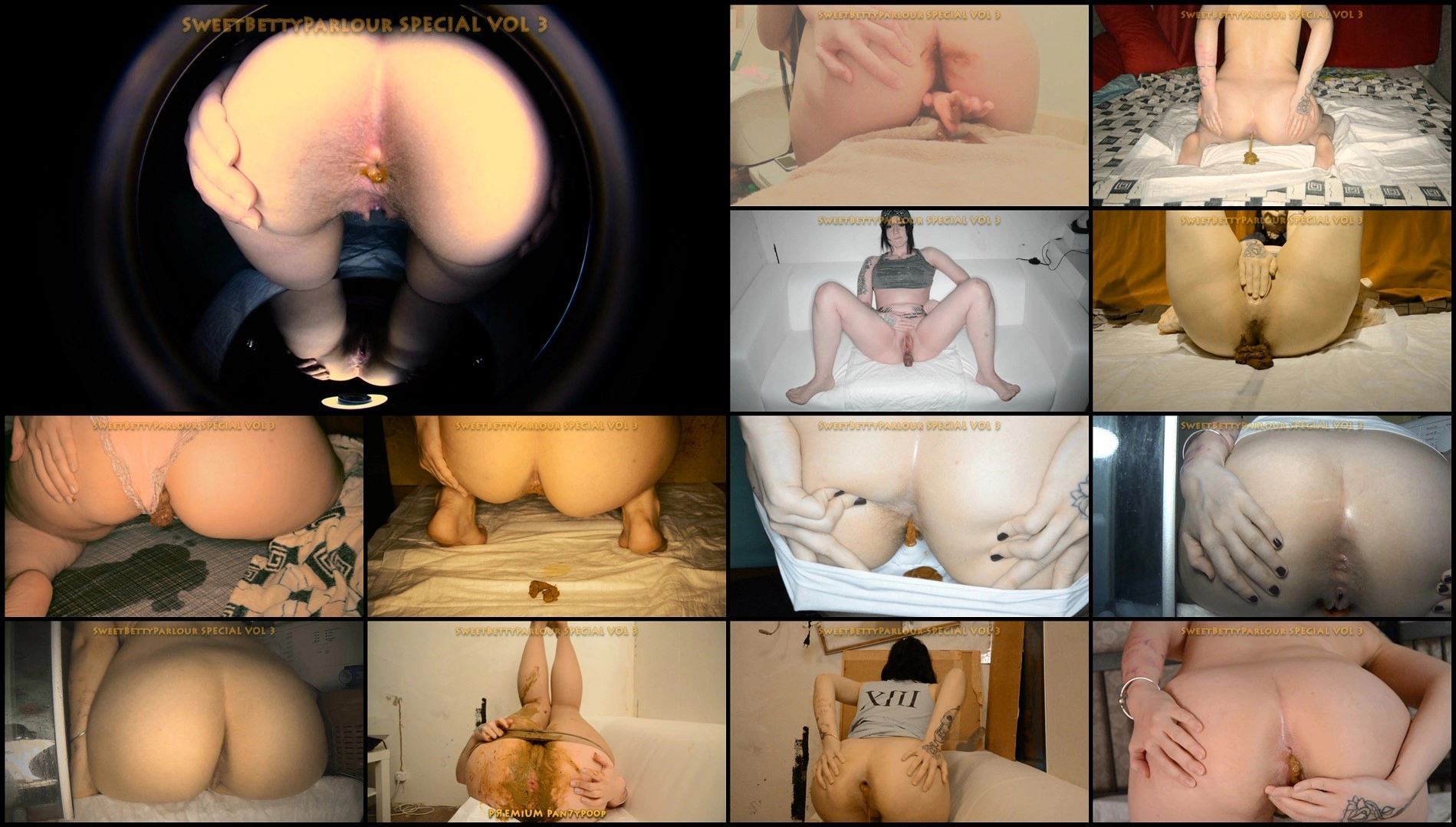 DirtyBetty – SweetBettyParlour SPECIAL moments of poop COMPL3T3 new extreme porn videos