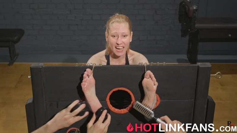 RFStudioProduction – Frida – Foot Tickling for Cute and Sensitive Blonde in Big Stocks