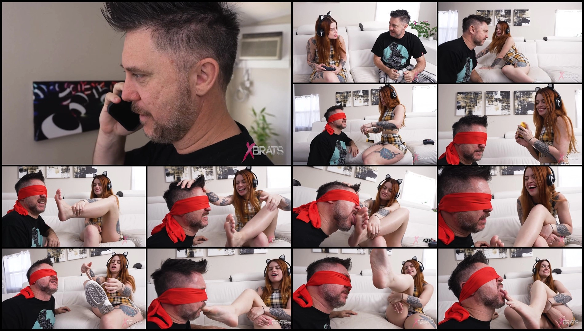 Bratty Foot Girls - Jasper Reed Jason Ninja - The Taste Test