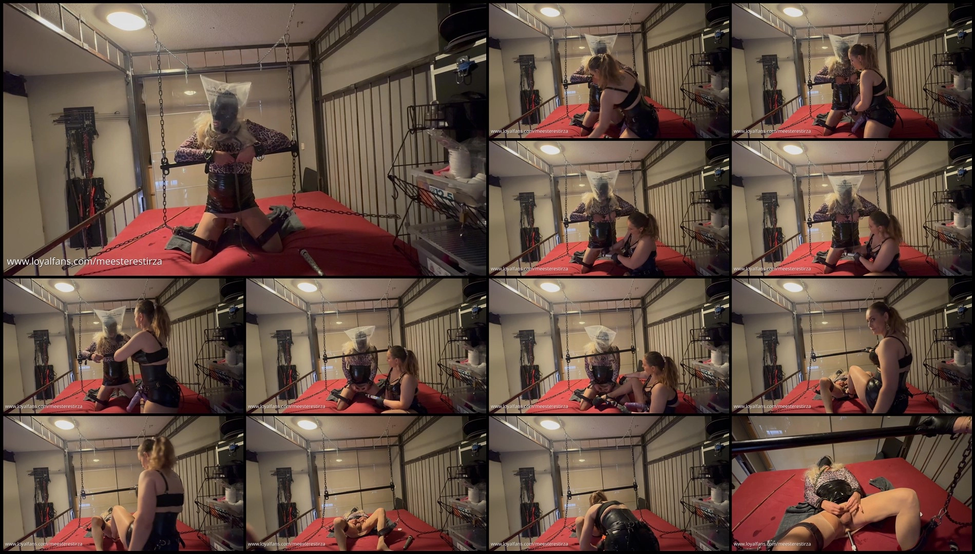 MISTRESS TIRZA - sissy slut training breath play cumshots jerking of instruction electric massage...