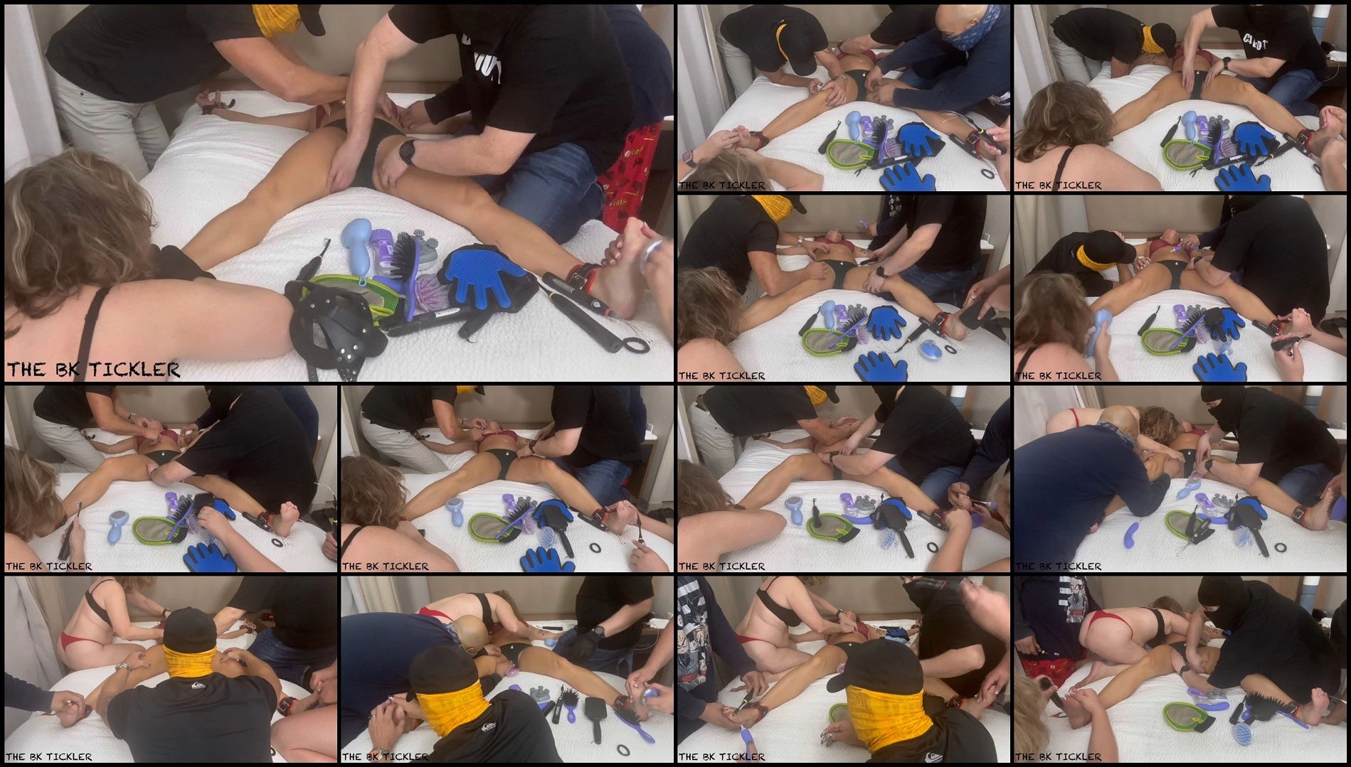 TheBKTickler – The Dallas Gang-tickle Party – Ticklishintexas – Part 2-ForcedOrgasm, mmmfff, Tick...