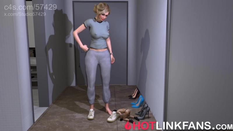 He Lives To Sniff Giantess Shoes - - 57429-ShoeAndBootWorship