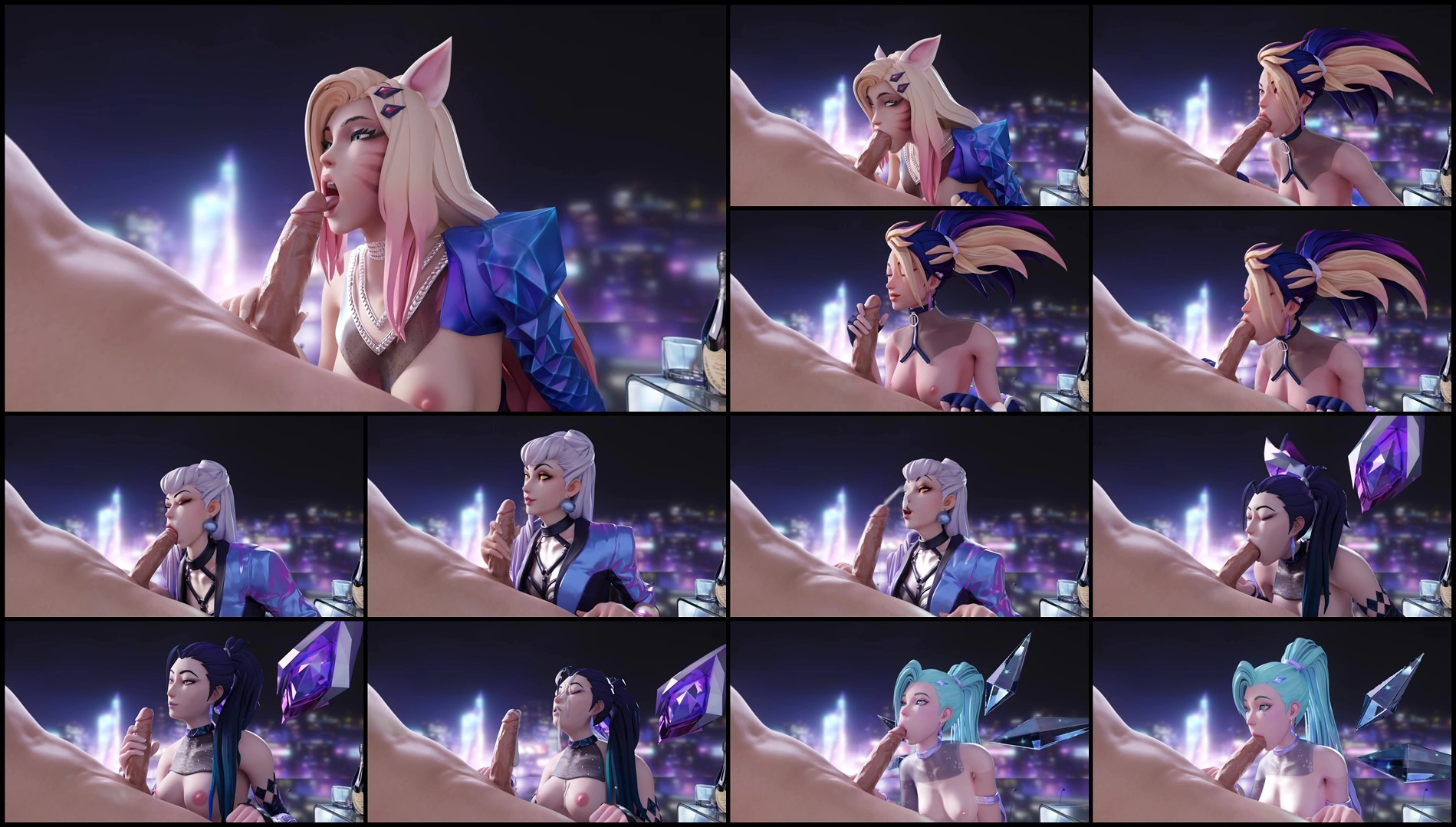 KDA BJ 4K – All Variants [Nuttycravat]