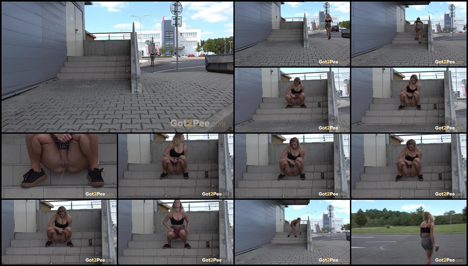 Got2Pee - Chrissy Fox (City Steps) [1080p]