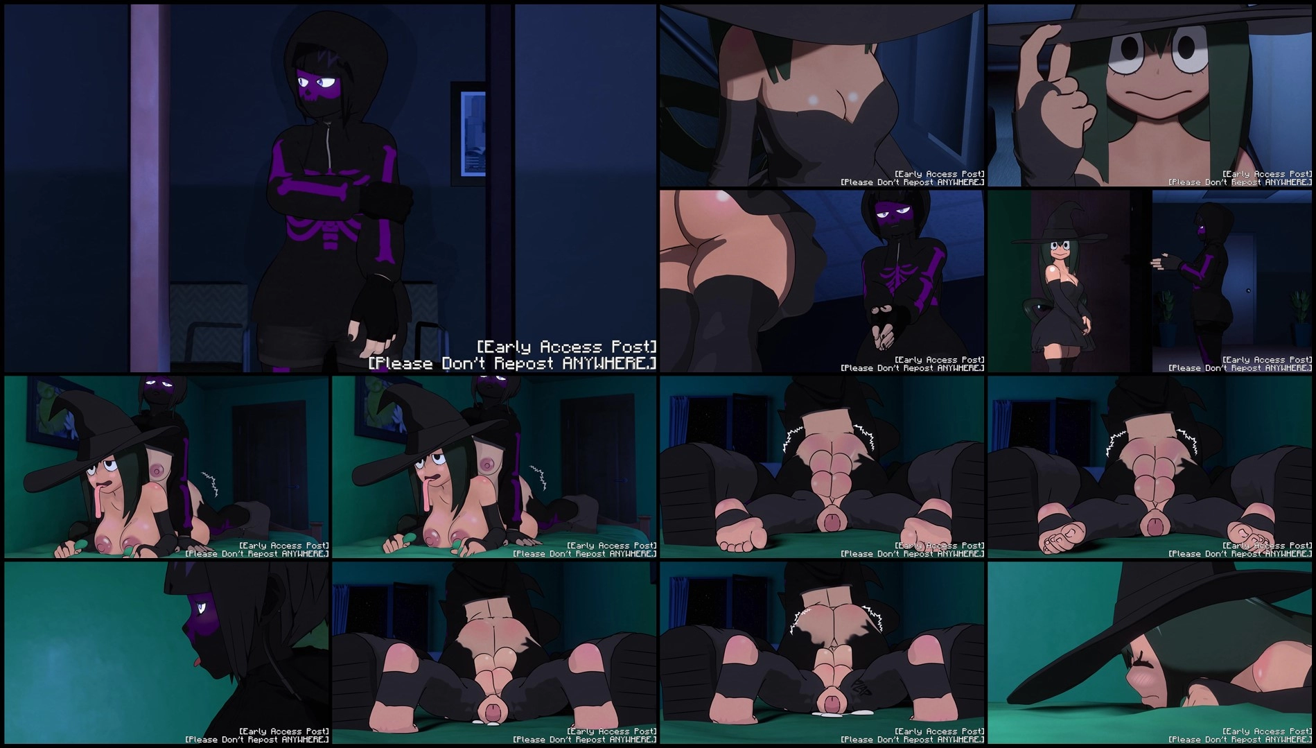 Jiro x Tsu Halloween [Pixel Perry]