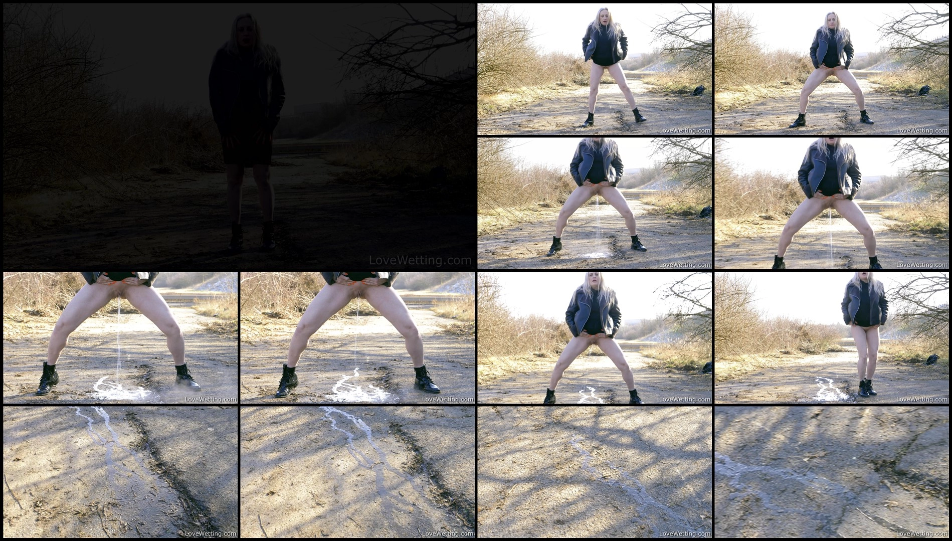 Andrea Quinn – Pissing scene