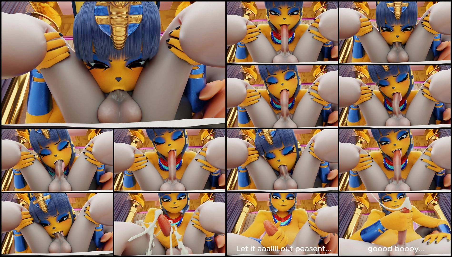 Ankha Femdom BJ Preview