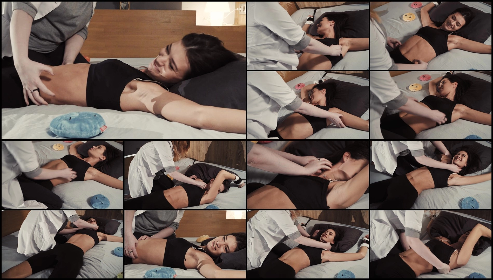 TickleTherapy – Fitness instructor Tina foot tickled almost to tears by Irochka-ff, HD, TicklingU...