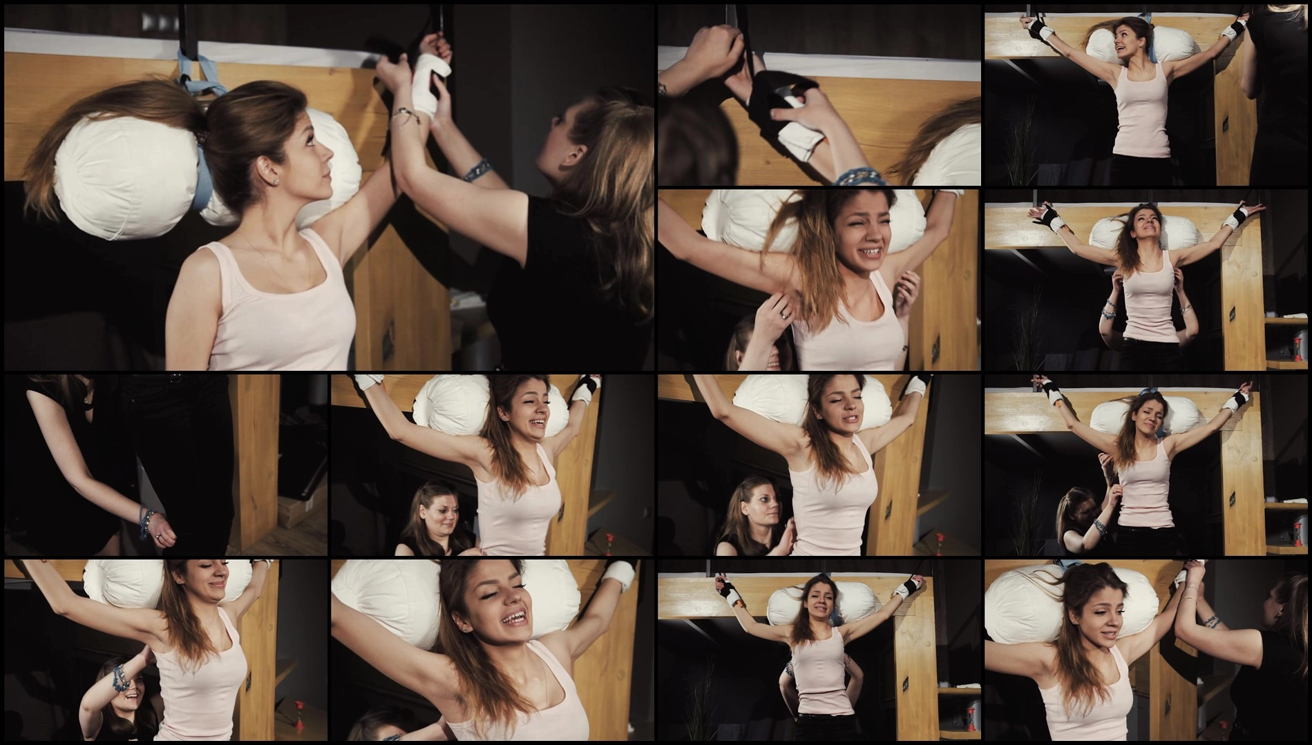 TickleTherapy – Miss Russia Victoria standup tickled by Anyuta- ff, HD, TicklingUpperBody