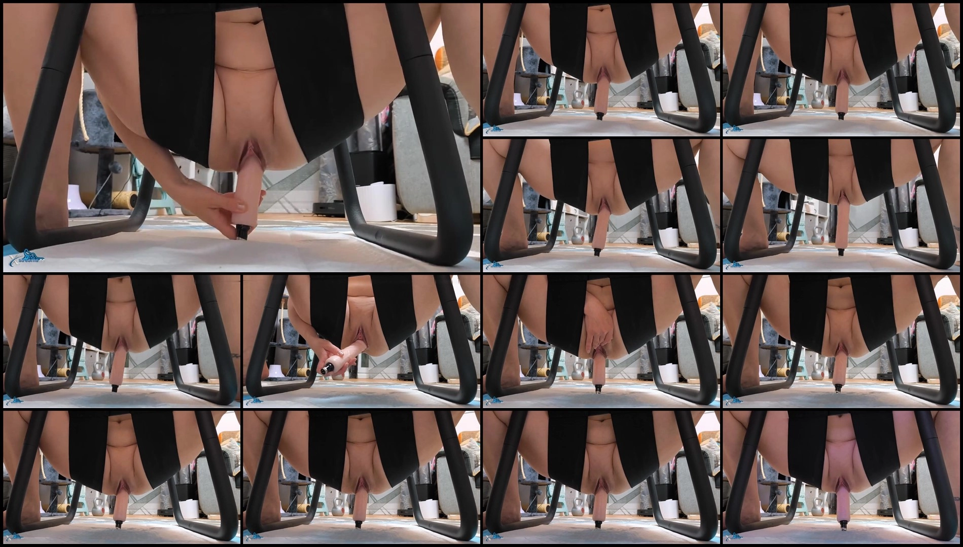 Tiptop161 – Woman rides dildo to squirt