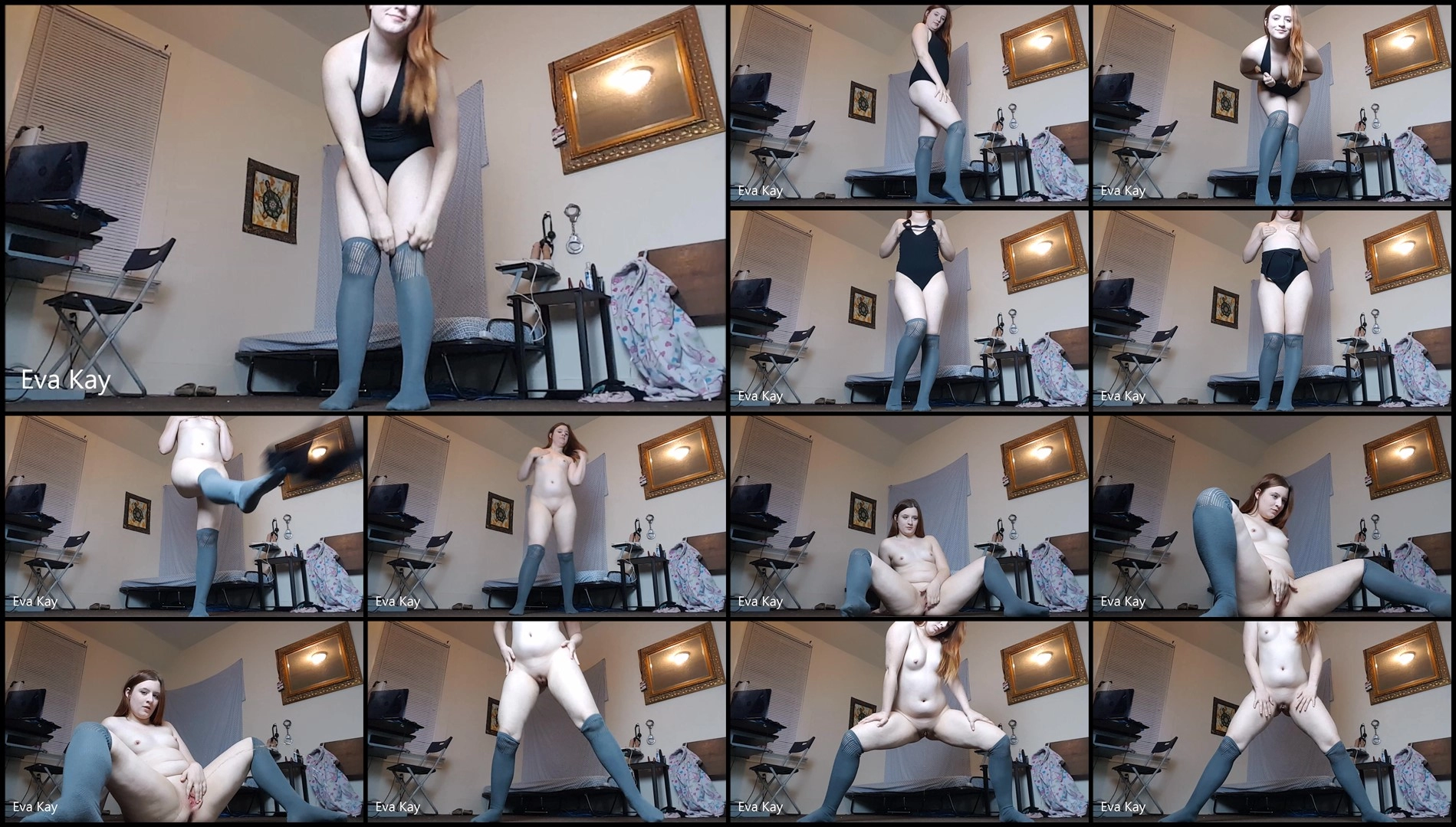 evakokoro – Christening my cam room with piss