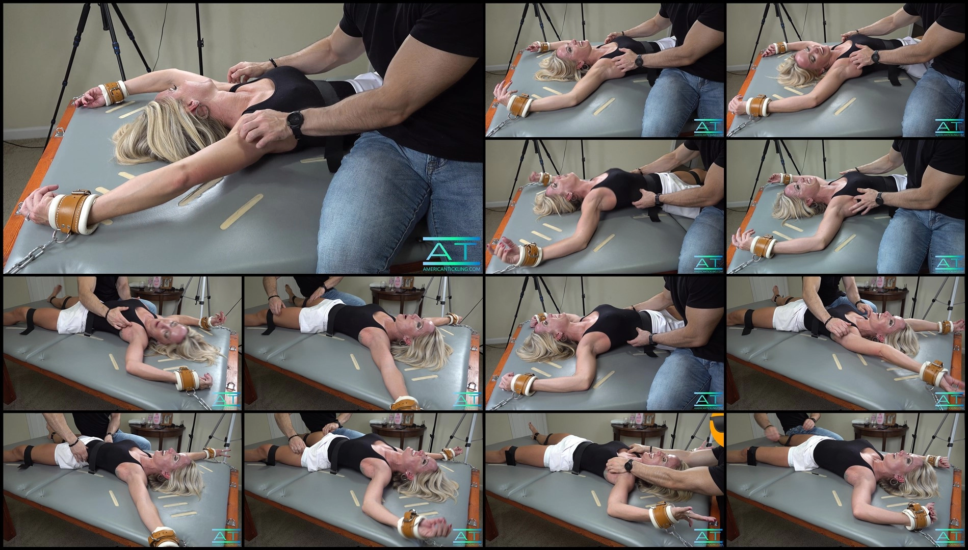 AmericanTickling – Amelia's Breathtaking Laughter 2- mf, MILF, TicklingUpperBody