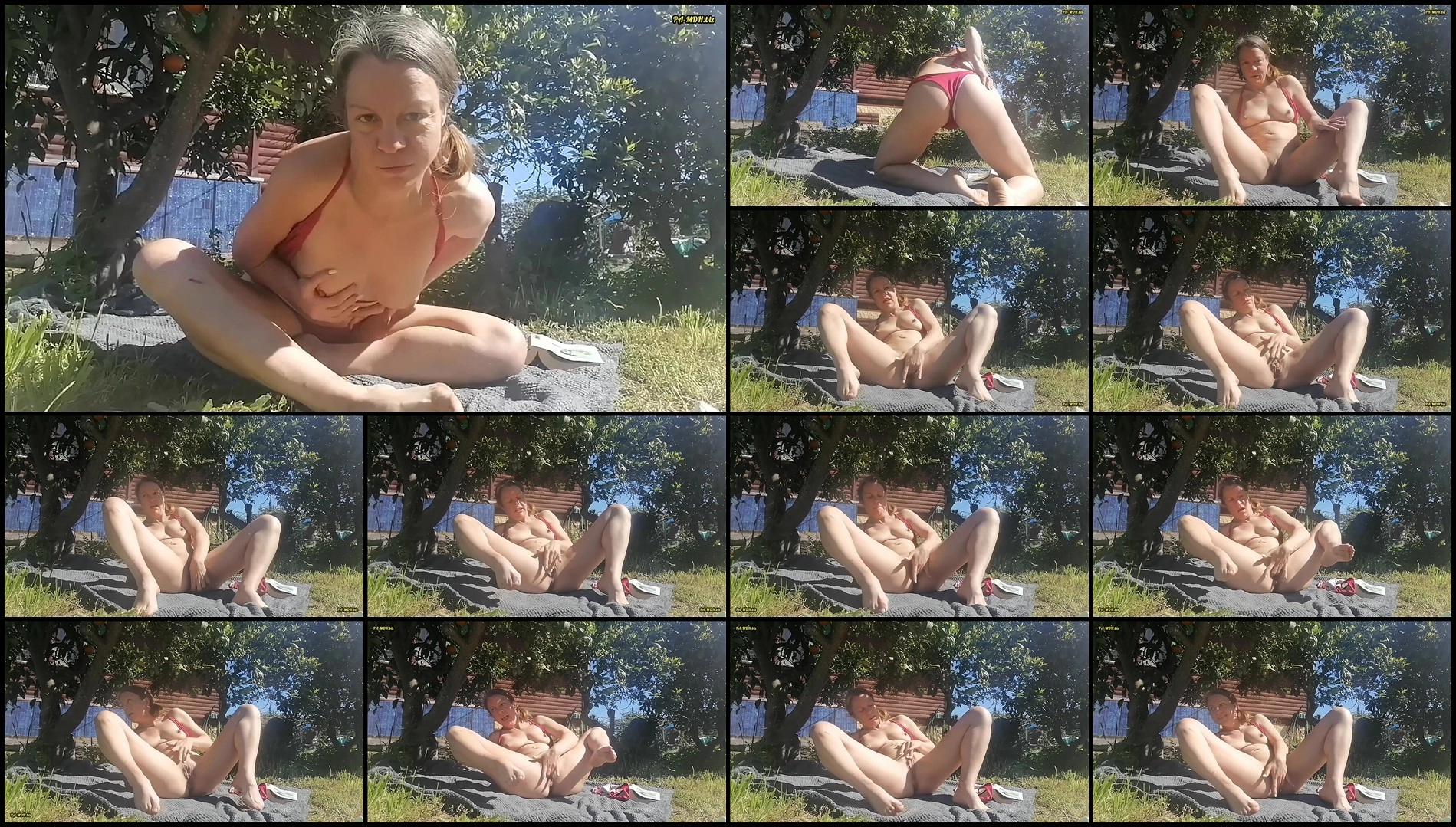 HotLena1984 – Garden Secrets My Hot Outdoor Moment