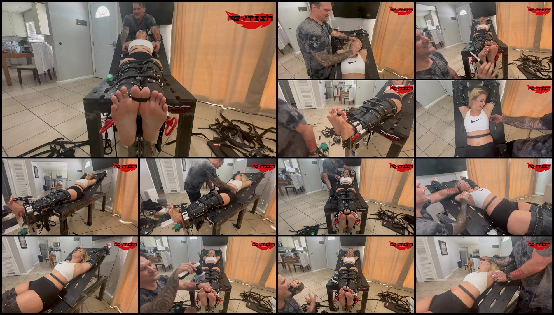 Fettish – The Terror Table – RAW – Lil Missy UK- mf, TicklingFeet, TicklingUpperBody