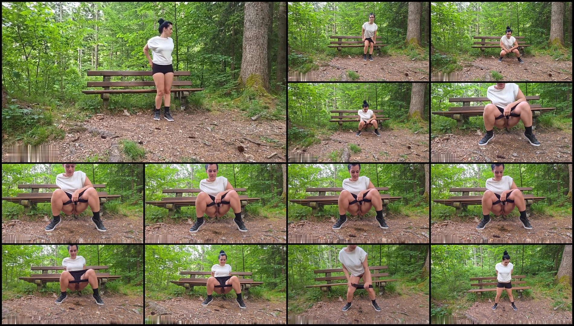 BavarianFuck – Pissing while walking in the woods