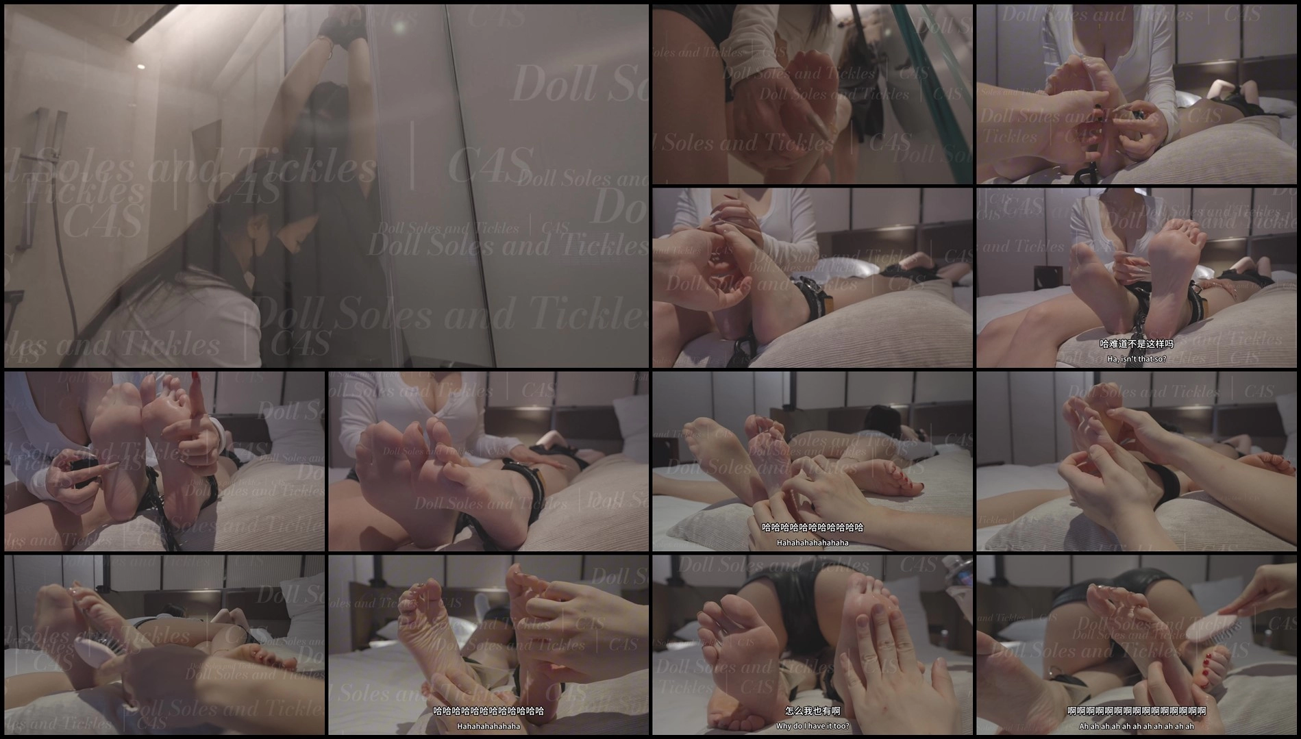 DollSolesAndTickles – [Full 14 Min] Nylon Sole Tickling to armpit Teasing – The Cam's Ultimate Ch...