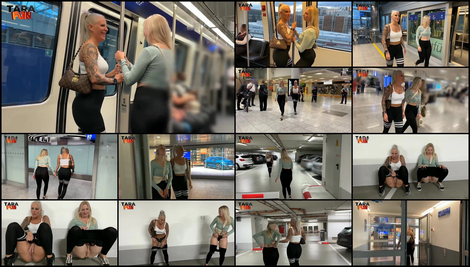 LADY-TAMAR – All toilets occupied – Then we'll just pee in the parking garage