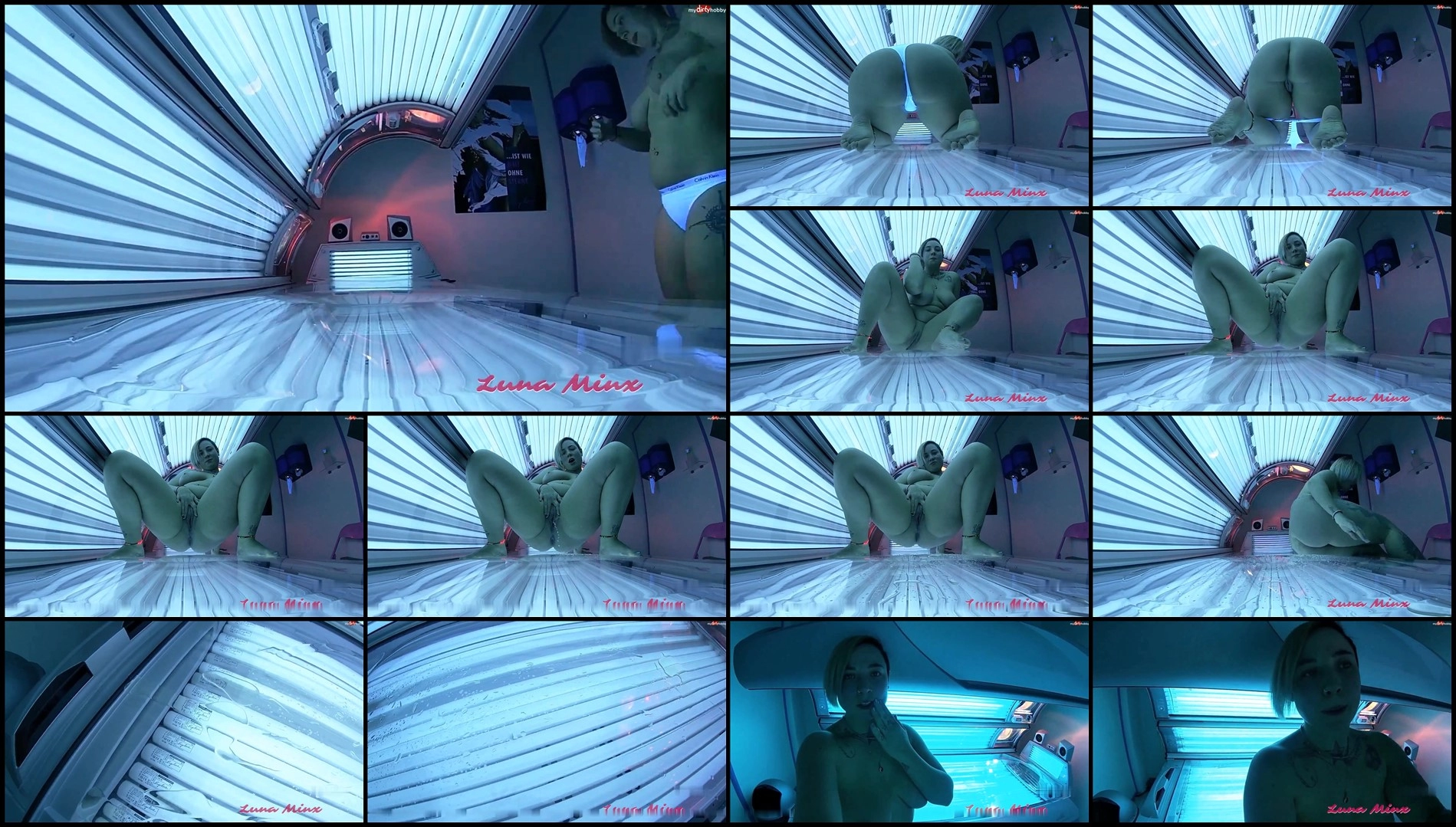 Luna Minx – Krass – Pissing completely in the solarium